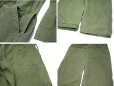 画像4: 1950's~ U.S.A Unknown Cotton Satin All in One　OLIVE　sizeM (表記 不明) (4)