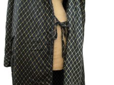 画像4: SAKS FIFTH AVENUE Silk Gown　BLACK　size L-XL (表記 不明) (4)