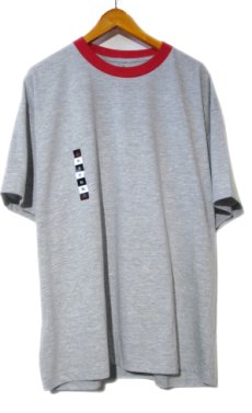 画像5: "Foot Locker" Ringer T-Shirts　Dead Stock　Heather Grey / Red　size XL / XXL (5)