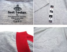 画像3: "Foot Locker" Ringer T-Shirts　Dead Stock　Heather Grey / Red　size XL / XXL (3)