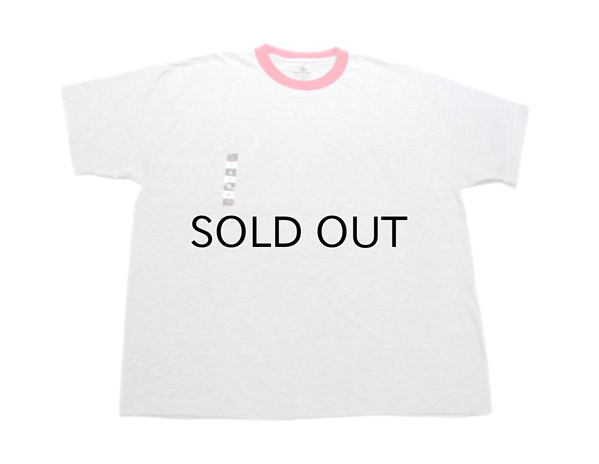 画像4: "Foot Locker" Ringer T-Shirts　Dead Stock　Heather Grey / Red　size XL / XXL (4)