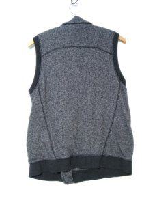 画像2: DKNY JEANS Double Breast Sleeveless Tops　Charcoal Grey　size M - L (表記 S) (2)