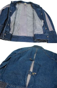 画像6: 1980's Europe "YS young style" Design Denim Jacket　Indigo Blue　size M - L (表記 3) (6)