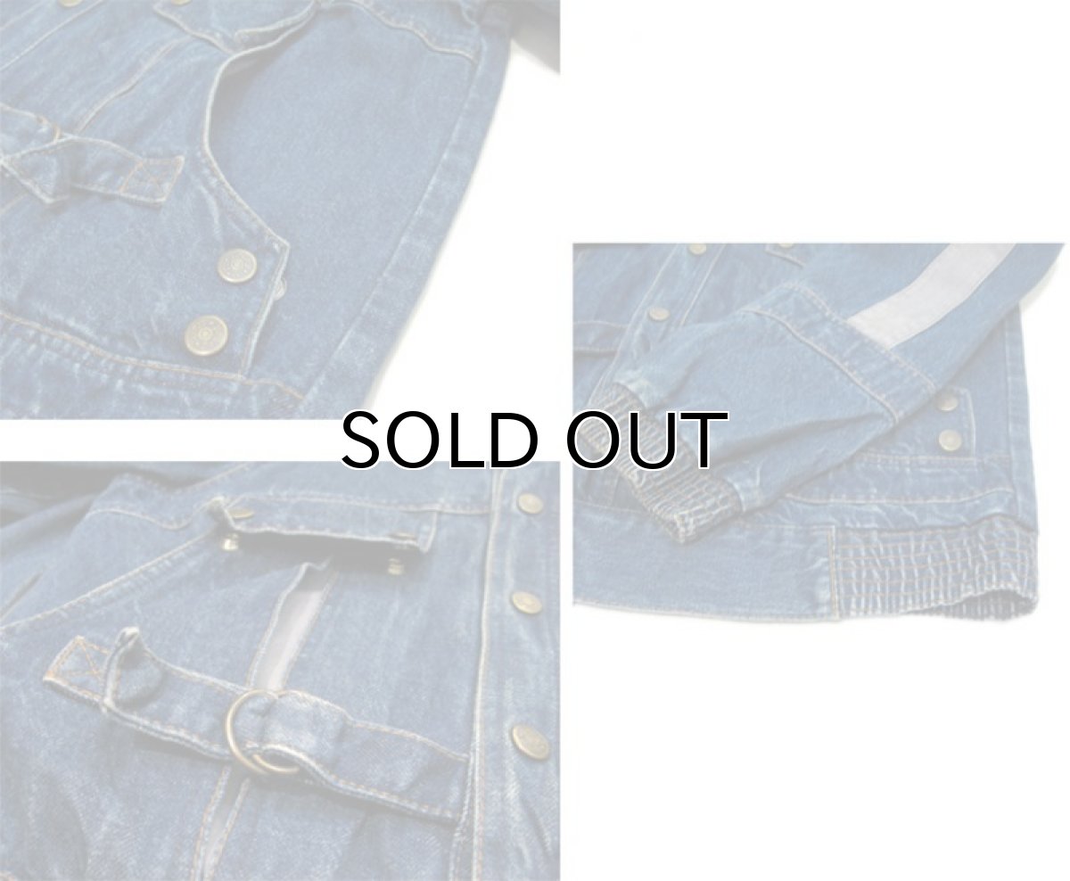 画像5: 1980's Europe "YS young style" Design Denim Jacket Indigo Blue size M - L (表記 3) (5)