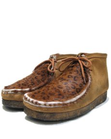 画像1: Nuback Desert Boots "LEOPARD"　BROWN　size 28.5cm ~ 29cm (1)