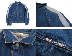 画像4: 1980's Europe "YS young style" Design Denim Jacket　Indigo Blue　size M - L (表記 3) (4)
