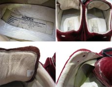 画像5: Maison Martin Margiela 22 Leather/Velvet Sneaker　Burgundy　size 42 (27cm) (5)