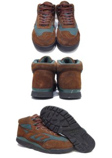 画像2: HI-TEC "Mt. DIABLO" Mountain Sneaker　Brown / Green　size 9 (27 cm) (2)