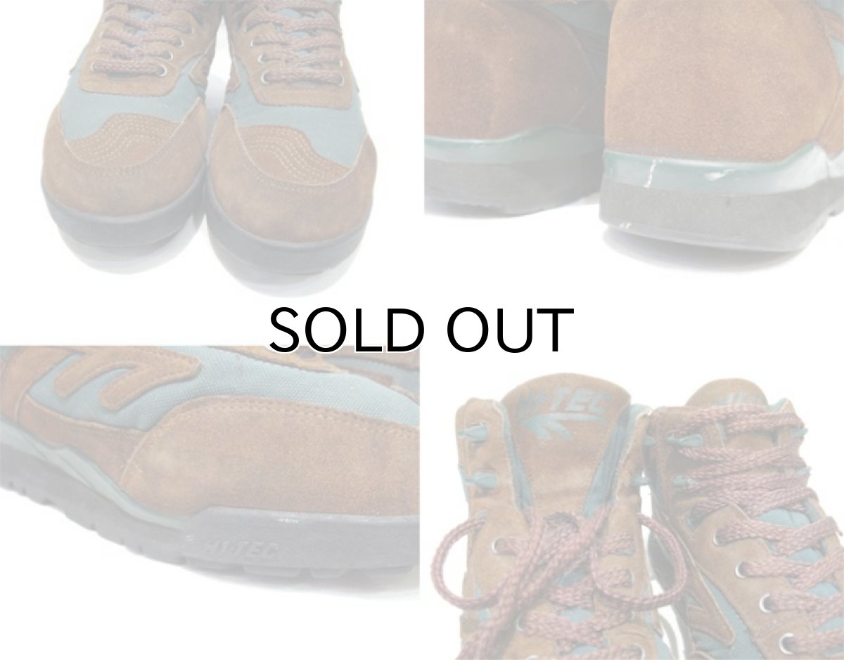 画像4: HI-TEC "Mt. DIABLO" Mountain Sneaker　Brown / Green　size 9 (27 cm) (4)