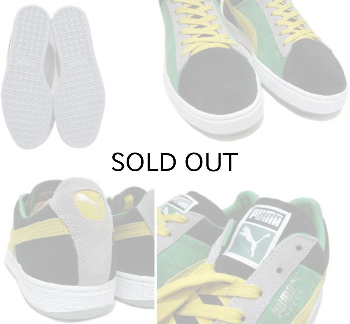 画像3: NEW◆ PUMA "SUEDE" Low-Cut Sneaker Multi Color size 10.5 (28.5 cm) (3)