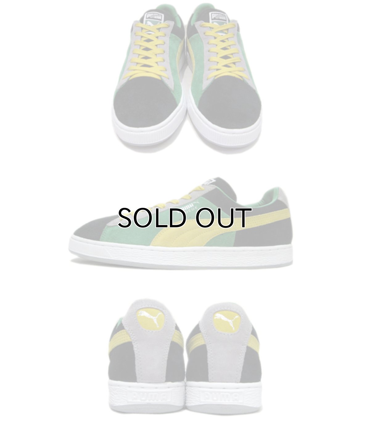 画像2: NEW◆ PUMA "SUEDE" Low-Cut Sneaker Multi Color size 10.5 (28.5 cm) (2)