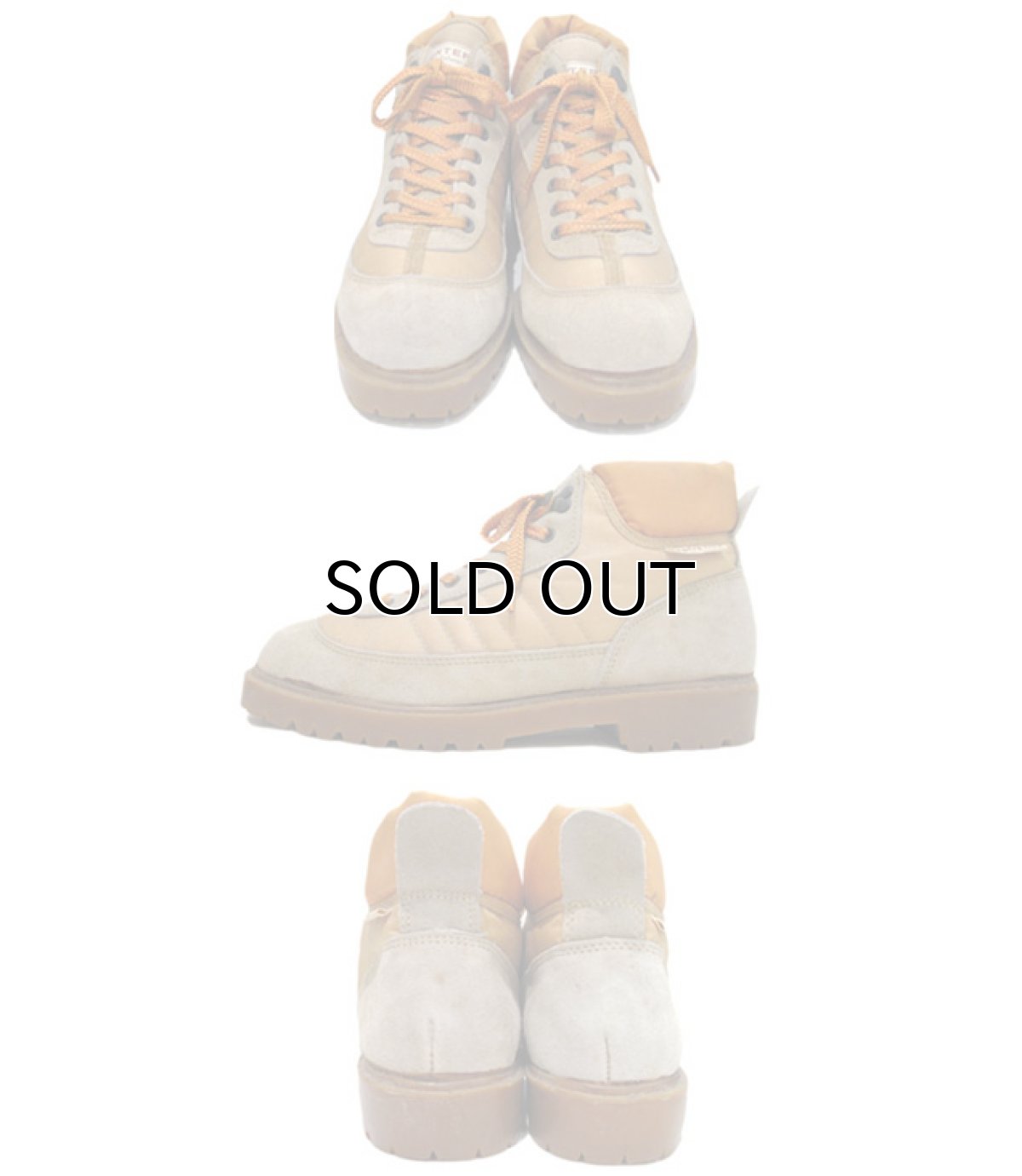 画像2: 1980's "INTER" Trekking Boots  made in TAIWAN Beige size 9 (27cm) (2)