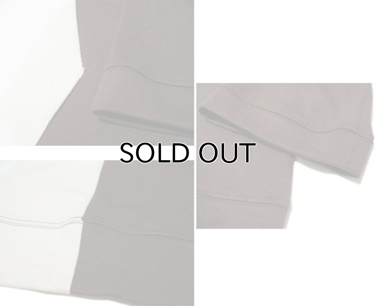 画像3: " Note and Pen the poem " ノートとペン  "ポエムのTee"(袖九分目)  "Kangaroo Pocket"  BROWN / OFF (3)