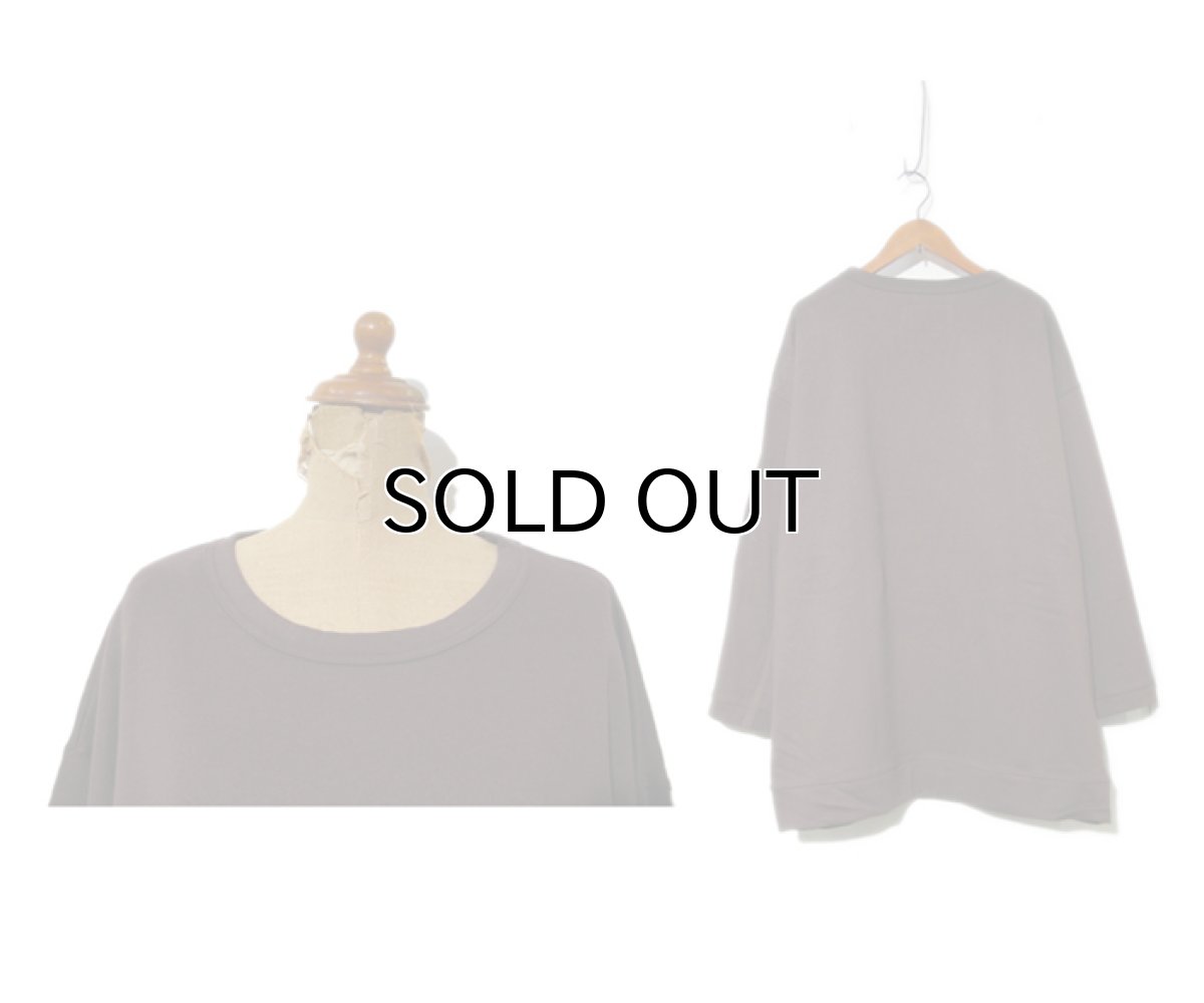 画像2: " Note and Pen the poem " ノートとペン　"ポエムのTee"(袖九分目)　BROWN (2)