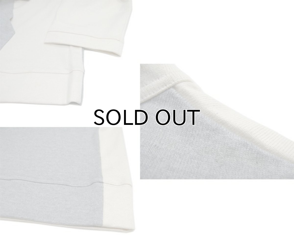 画像3: " Note and Pen the poem " ノートとペン  "ポエムのTee"(袖九分目)  "Kangaroo Pocket"  OFF / GREY (3)