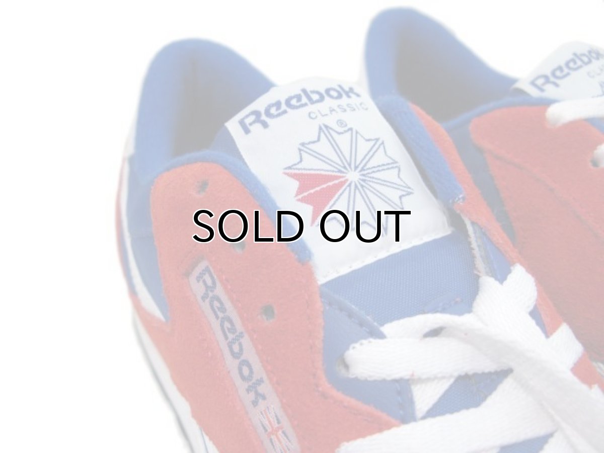 画像5: NEW Reebok CLASSIC Suede/Nylon Running Sneaker RED / BLUE size 11 (29 cm) (5)
