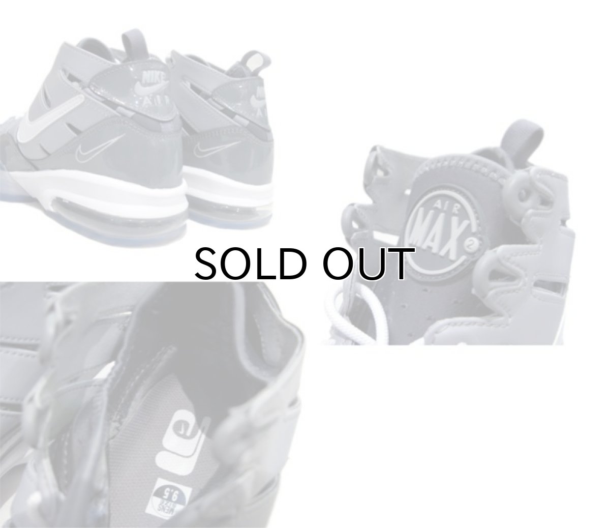 画像3: NEW NIKE "AIR TRAINER MAX 2" Sneaker GREY size 9.5 (27.5 cm) (3)