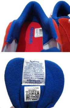 画像4: NEW Reebok CLASSIC Suede/Nylon Running Sneaker　RED / BLUE　size 11 (29 cm) (4)