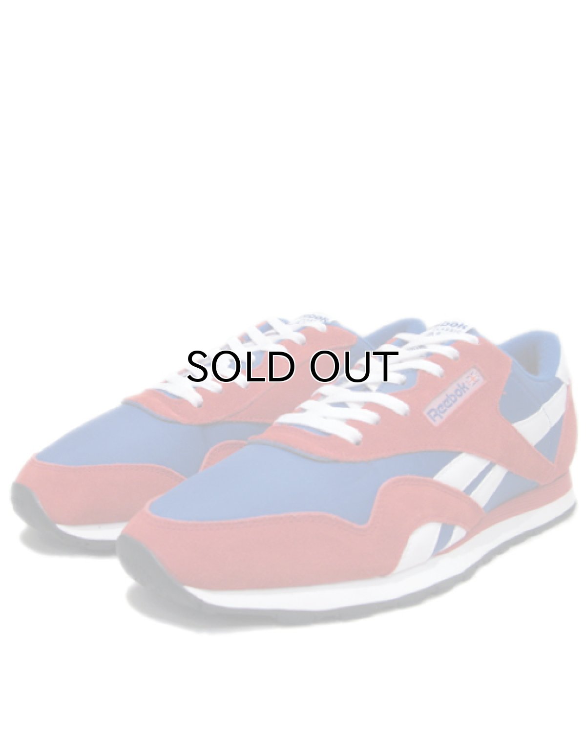 画像1: NEW Reebok CLASSIC Suede/Nylon Running Sneaker　RED / BLUE　size 11 (29 cm) (1)