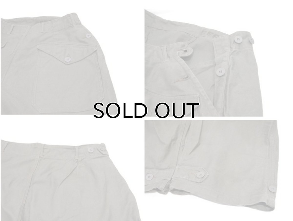 画像4: 1970-80's Swedish Military Cotton Twill Trousers size w 30.5 inch (表記42) (4)