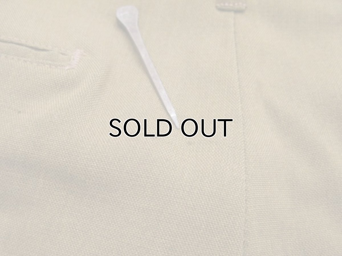 画像5: 1970's Non Tuck Tapered Trousers Mustard size 31.5 inch (表記なし) (5)