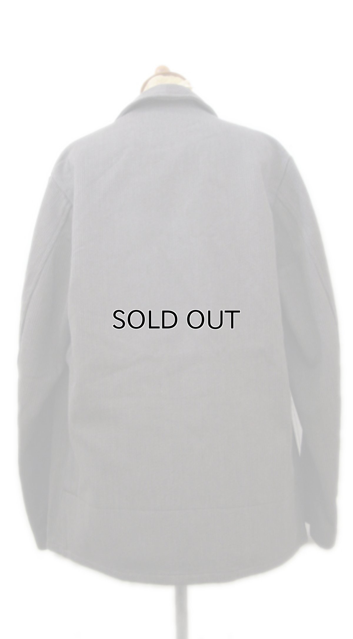 画像2: 1950's French "Dumont Durville" Cotton Pique Hunting Jacket　Dead Stock　BROWN　size M (表記 40) (2)