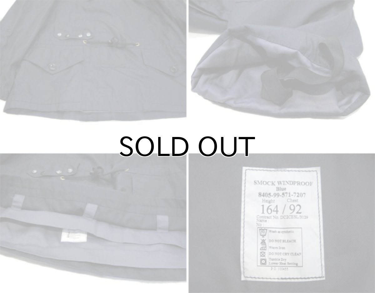 画像7: British ROYAL NAVY Ventile Cotton Windproof Smock Navy size M - L (表記 164 / 92) (7)