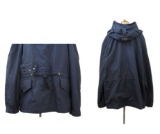 画像2: British ROYAL NAVY Ventile Cotton Windproof Smock　Navy　size M - L (表記 164 / 92) (2)