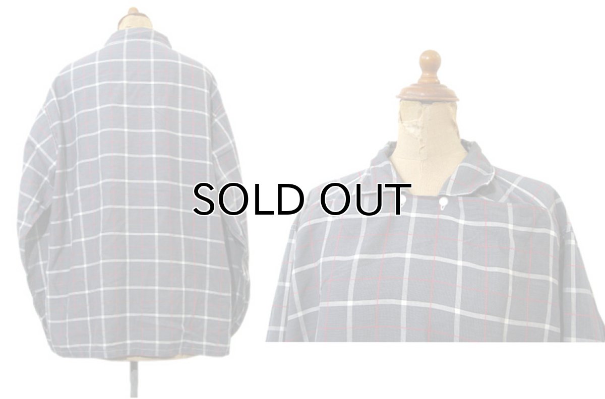 画像2: 1960's "the Cassino" Peter Pan Style Pullover Shirts Charcoal Grey size M - L (表記 16 - 16 1/2) (2)