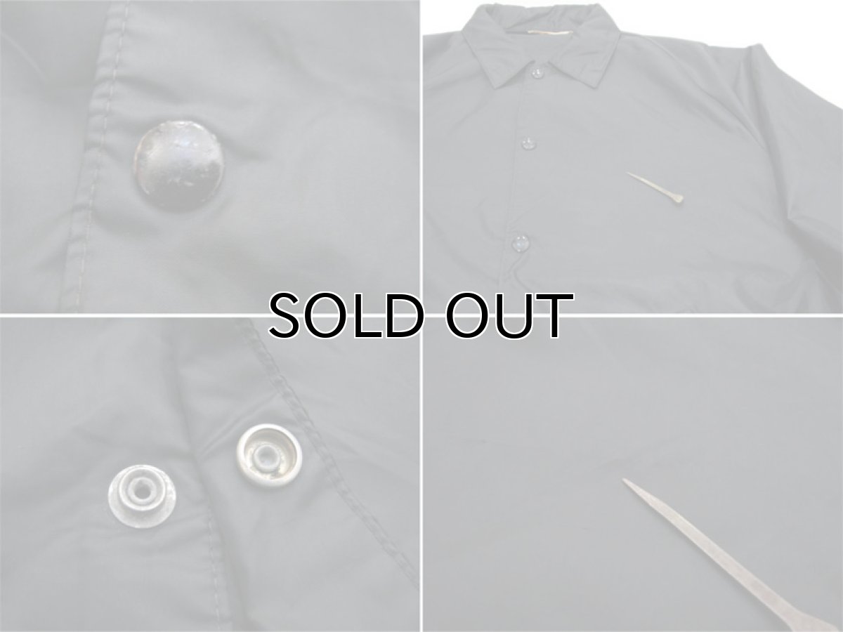 画像4: 1970's "SPORTS MASTER" Nylon Coach Jacket　Black　size L (表記 M) (4)