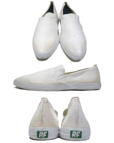 画像5: ~1980's P.F.Goodrich Canvas Slip-on -made in USA-　Off White　size 12 (30 cm) (5)