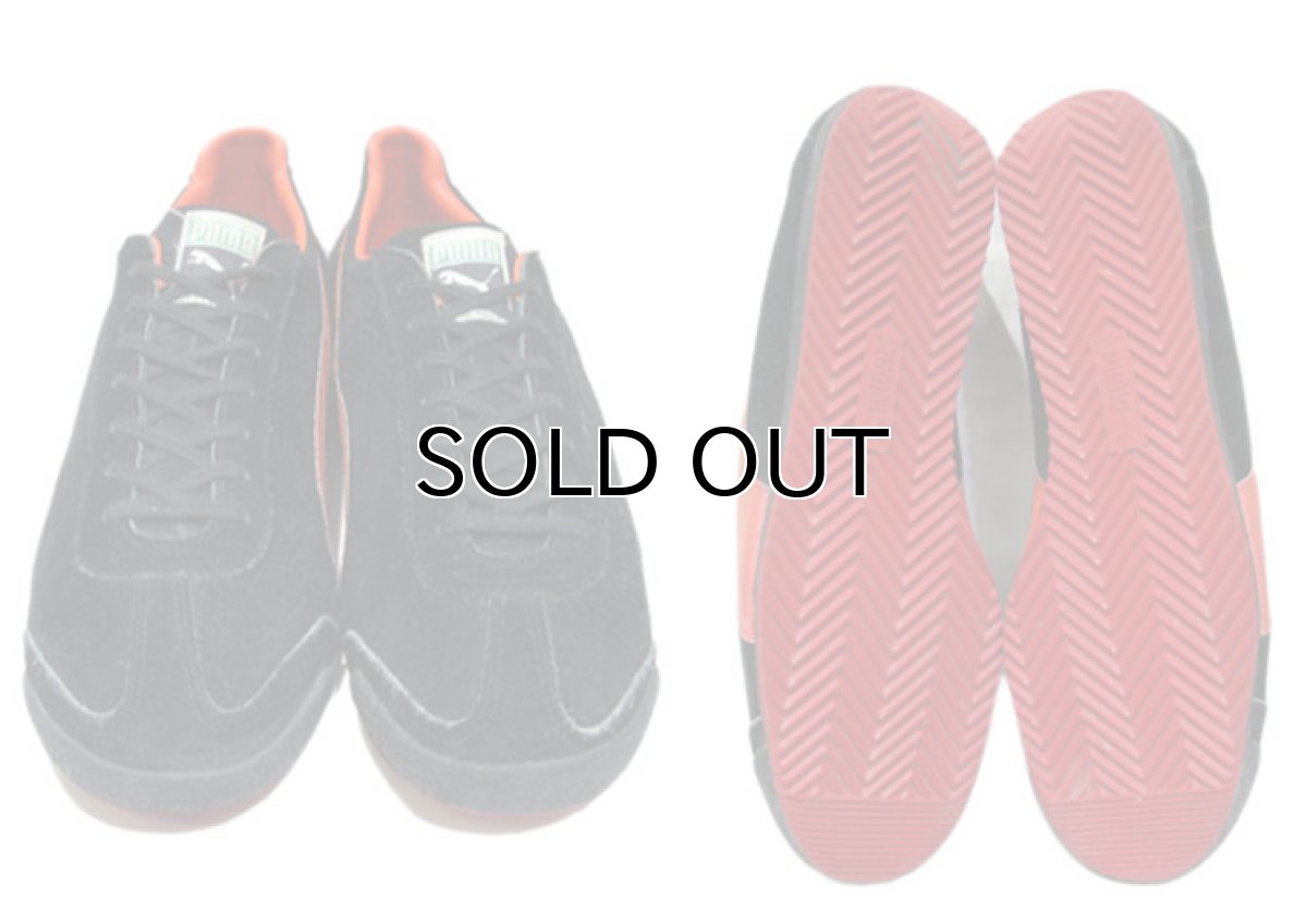 画像3: 1970-80's PUMA "TEMPO" Suede Sneaker -made in West Germany- Black / Orange UK11.5 (US 12.5 / 30.5 cm) (3)