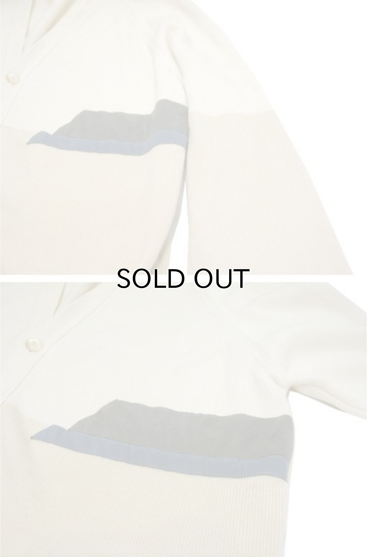 画像6: Europe "MAVE" Design Knit Cardigan -made in West Germany- BEIGE size L (6)