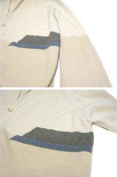 画像6: Europe "MAVE" Design Knit Cardigan -made in West Germany-　BEIGE　size L (6)