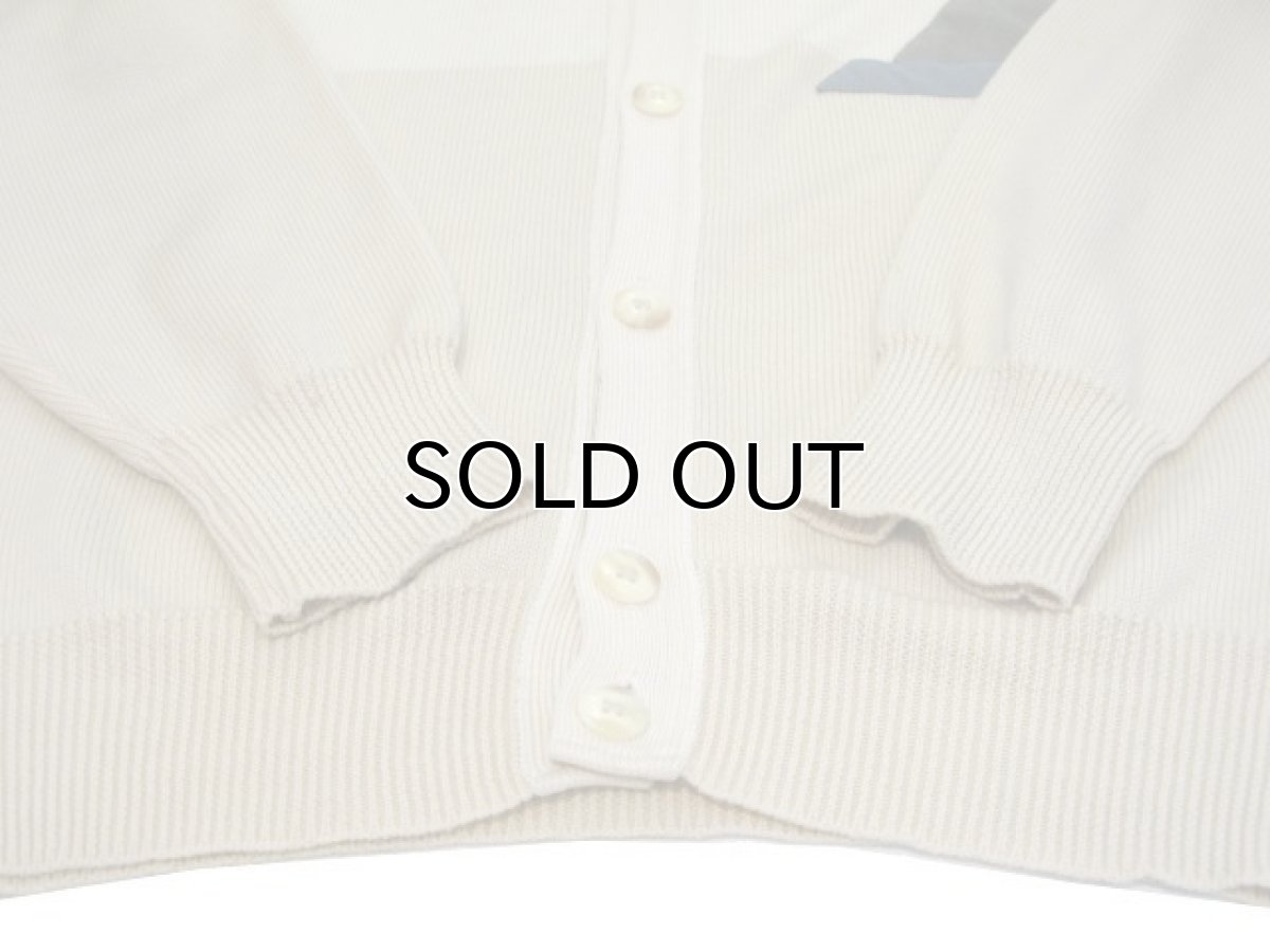 画像7: Europe "MAVE" Design Knit Cardigan -made in West Germany- BEIGE size L (7)