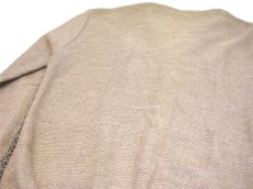 画像5: 1960's~ "TOWNE and KING" Alpaca Knit Cardigan　Brown / Beige　size L (表記 44) (5)