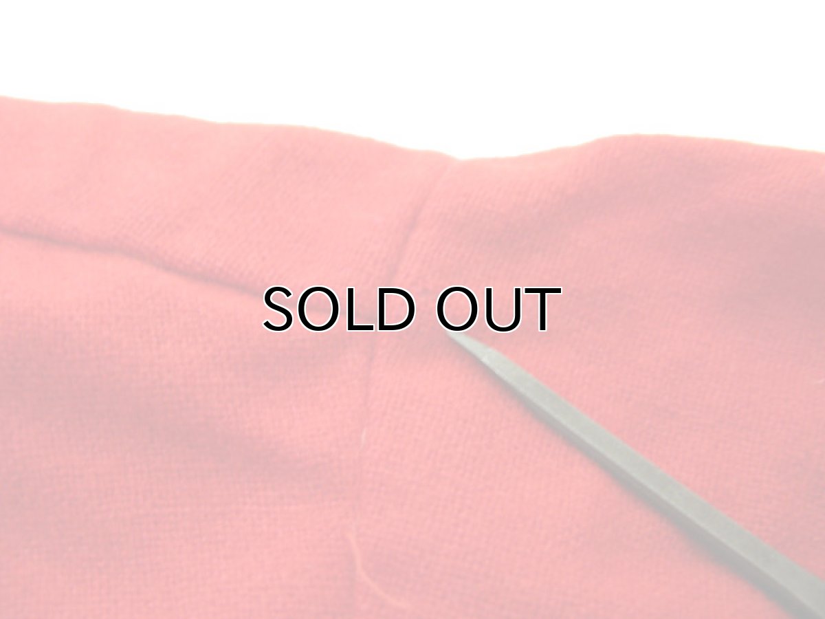 画像7: 1950's "Sportsman by CAL-MADE" Two-tone Wool Shirts　Red / C.Grey　size L (表記 L) (7)