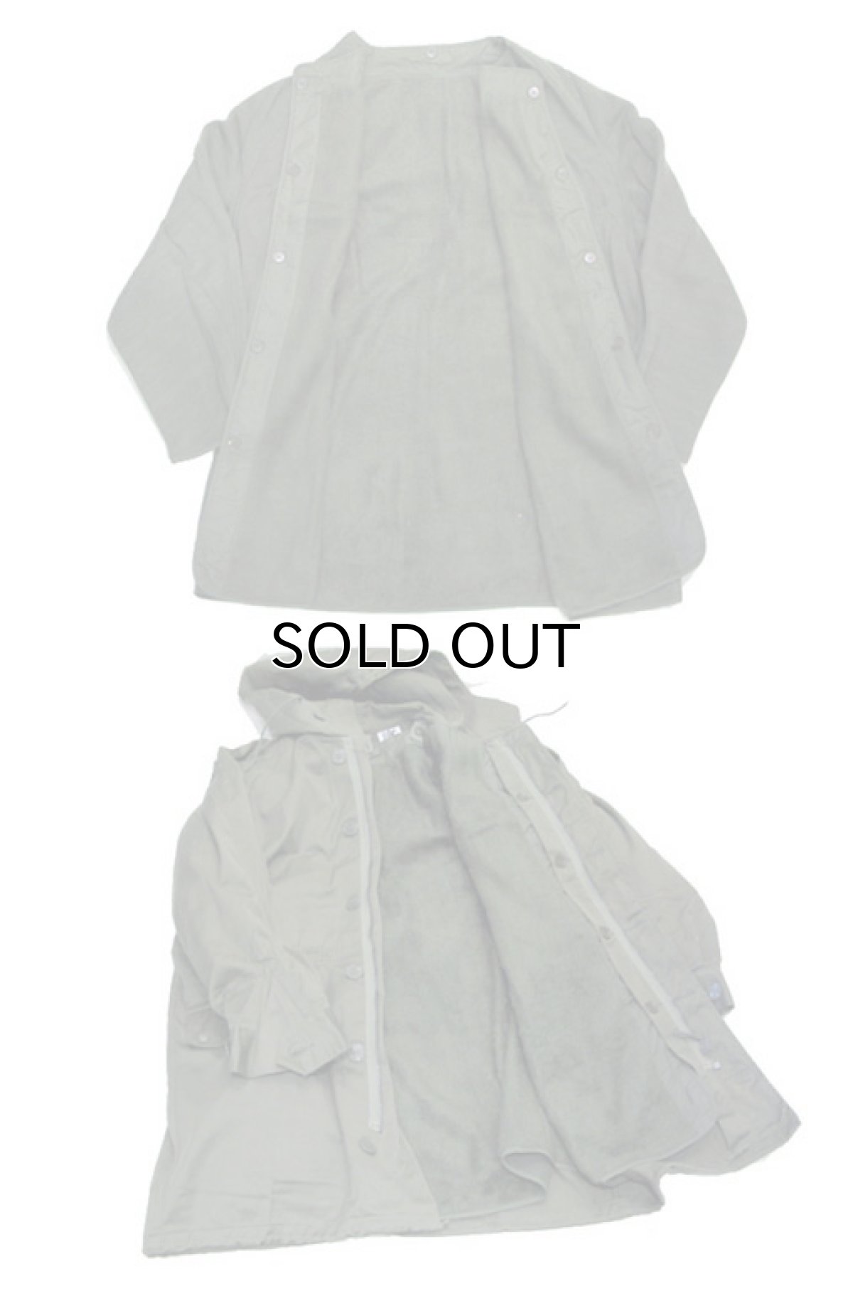 画像5: 1980's French Military M-64 Parka Coat　OLIVE　size L  (表記 92L) (5)