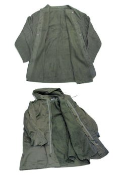 画像5: 1980's French Military M-64 Parka Coat　OLIVE　size L  (表記 92L) (5)