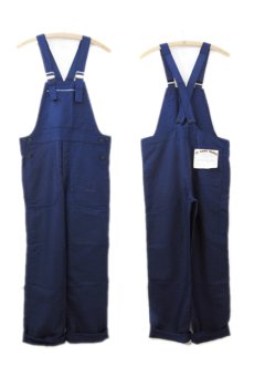 画像3: 1950-60's French "Le SANS PAREIL" Moleskin Worker Overall　Dead Stock 　BLUE　size S - M (表記 42) (3)