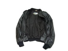 画像6: 1980's "MEMBERS ONLY" Single Leather Jacket　BLACK　size L - XL (表記 44) (6)