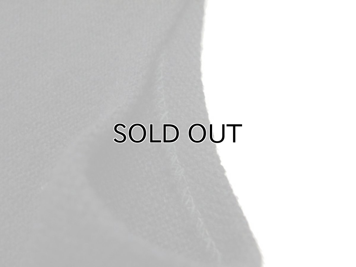 画像8: 1960-70's Double Breasted Acrylic Vest　BLACK　size M (8)