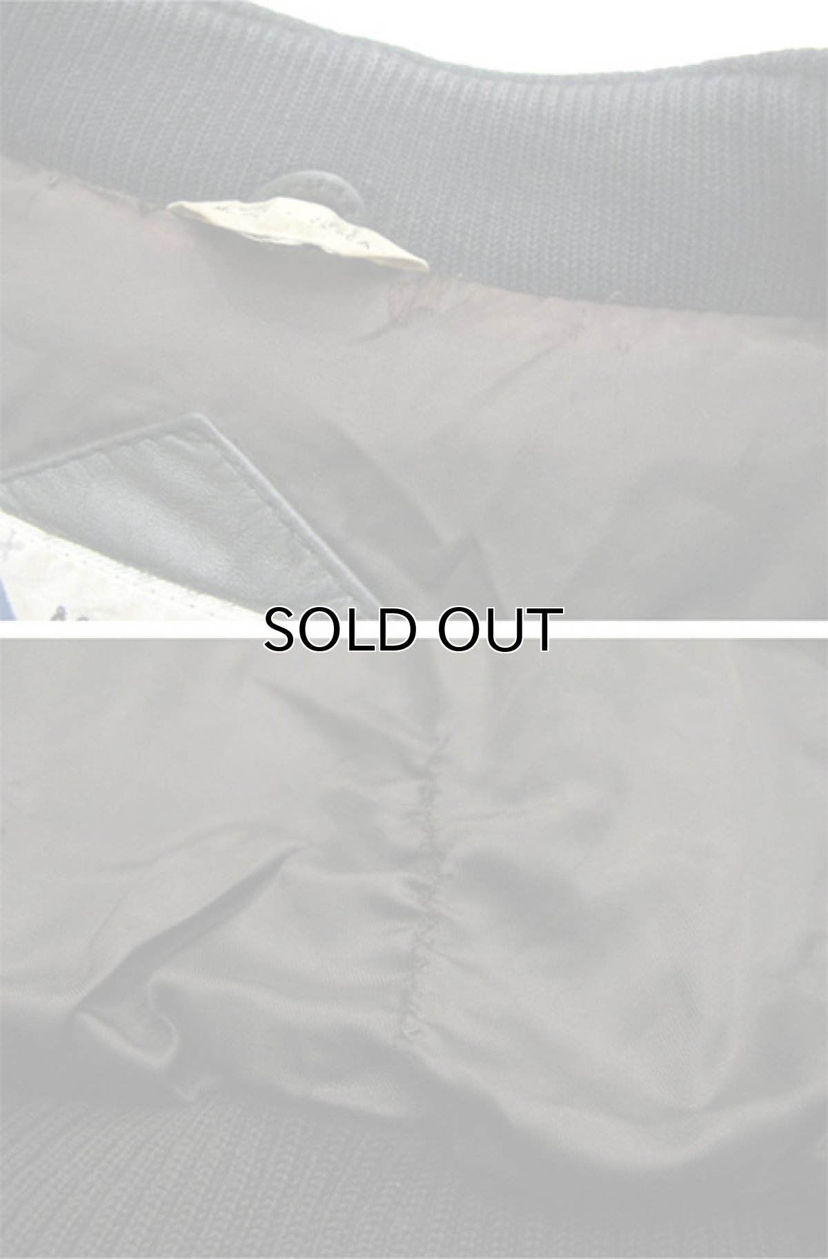 画像7: 1980's "MEMBERS ONLY" Single Leather Jacket　BLACK　size L - XL (表記 44) (7)