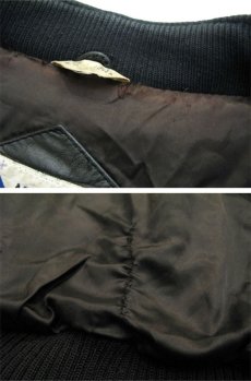 画像7: 1980's "MEMBERS ONLY" Single Leather Jacket　BLACK　size L - XL (表記 44) (7)