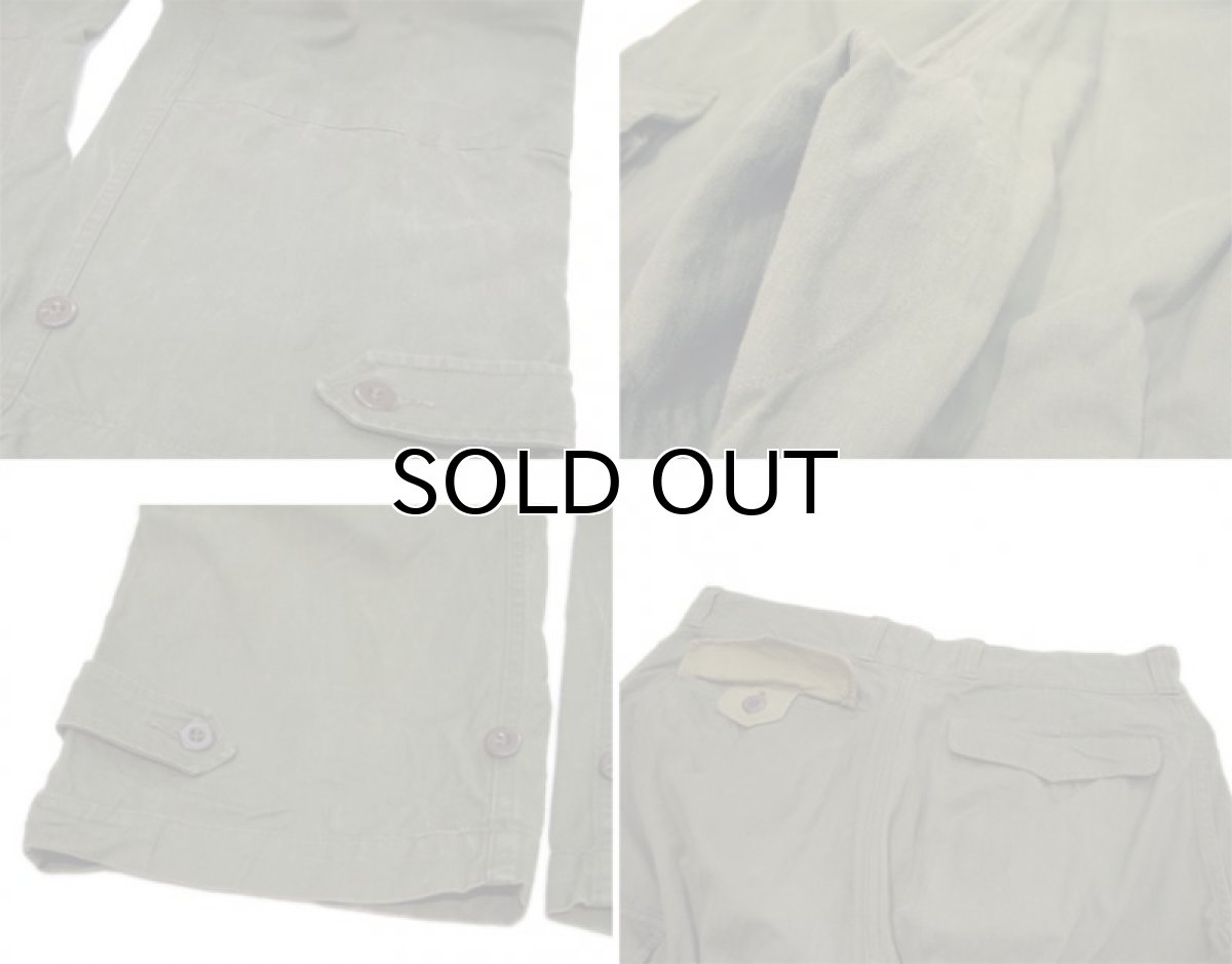 画像4: 1960's French Military "M-47" Herringbone Twill Trousers size w 32 inch (表記 13) (4)