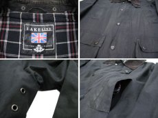 画像4: England "LAKE LINE" Waxed Cotton Jacket　BLACK　size L (表記 EU 50 / UK 40) (4)