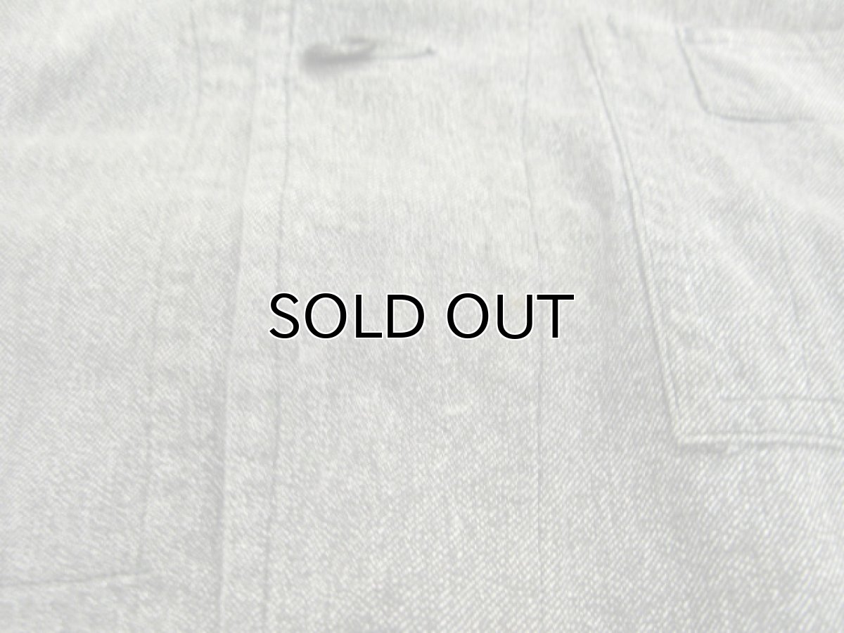 画像7: 1950's " LE FAON"French Salt and Pepper Atelier Coat with Design Pocket　size S - M (7)