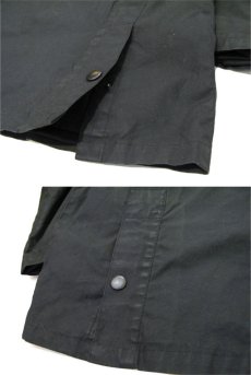 画像8: England "LAKE LINE" Waxed Cotton Jacket　BLACK　size L (表記 EU 50 / UK 40) (8)