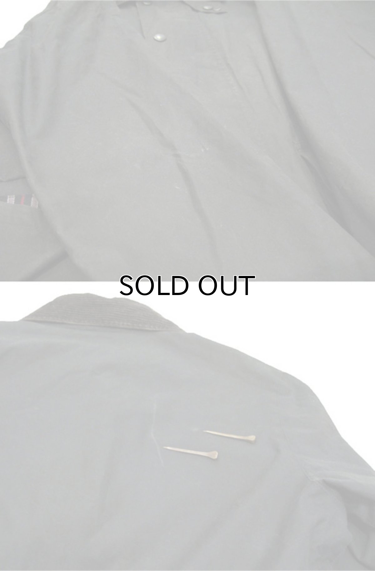 画像10: England "LAKE LINE" Waxed Cotton Jacket BLACK size L (表記 EU 50 / UK 40) (10)