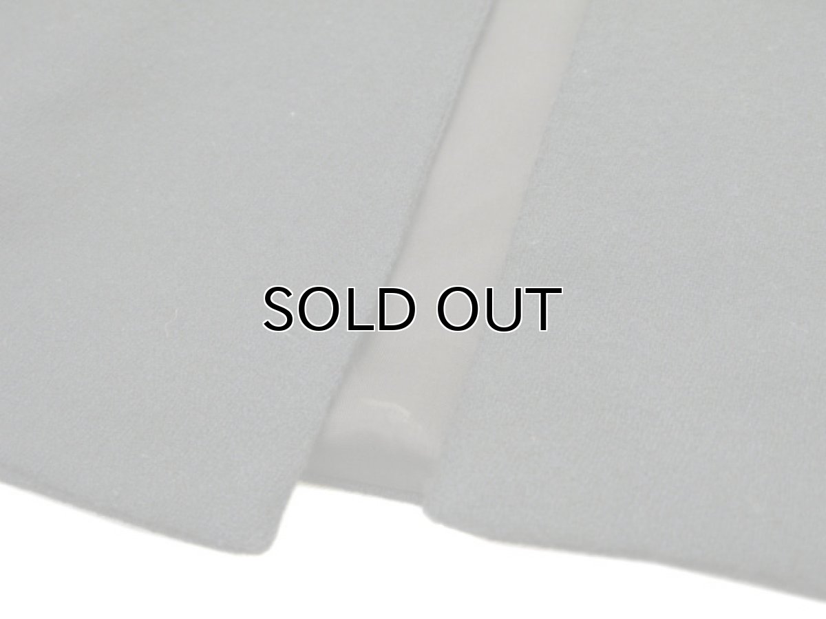 画像8: 1980's~ "SAKS FIFTH AVENUE" Collarless Wool Jacket BLACK size M (表記 8) (8)